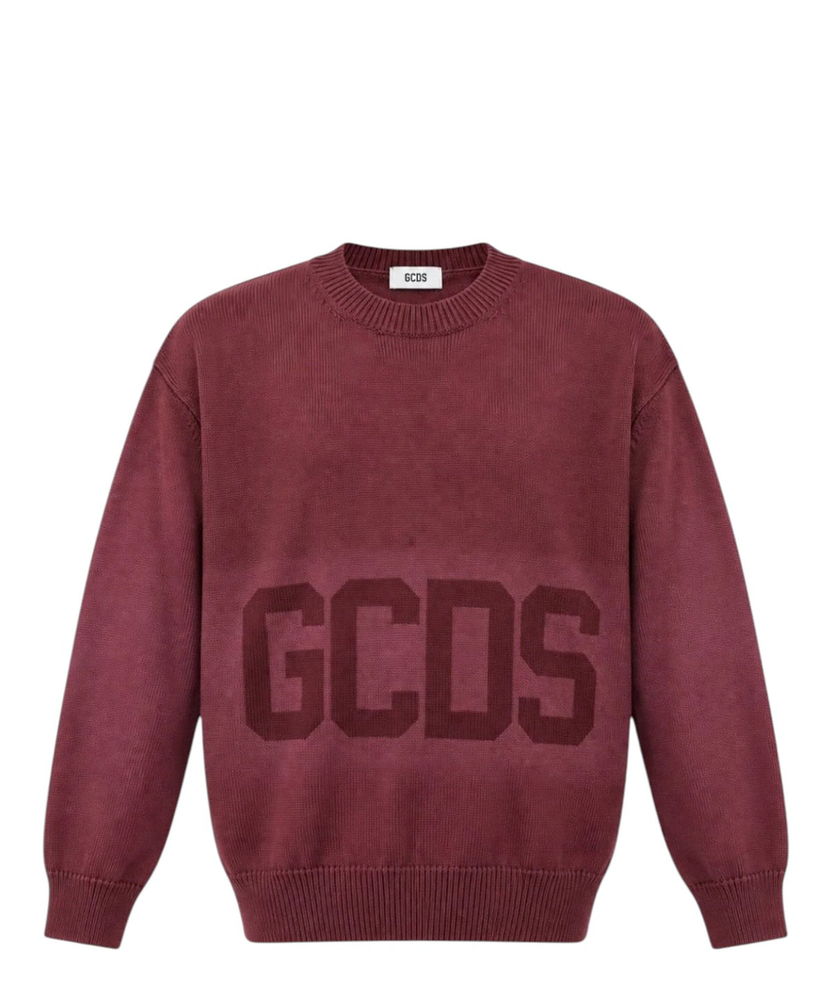 Pull GCDS à col rond avec maxi logo