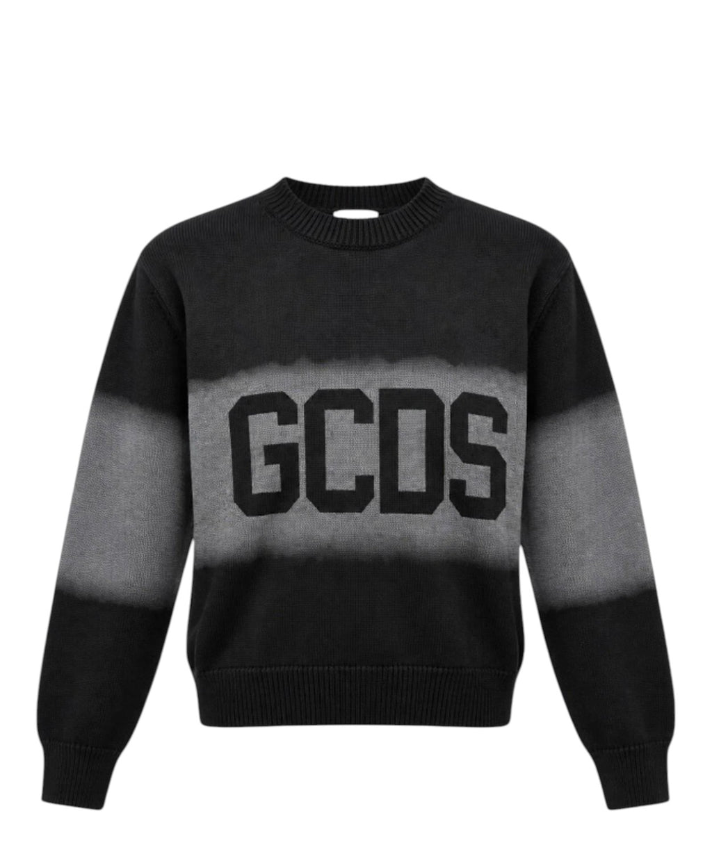 Pull GCDS à col rond avec maxi logo