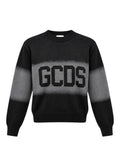 Pull GCDS à col rond avec maxi logo