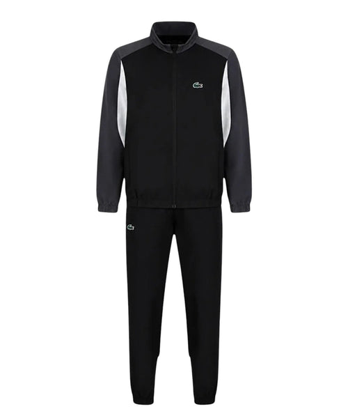 Ensemble enfant Lacoste avec veste entièrement zippée et empiècements contrastés