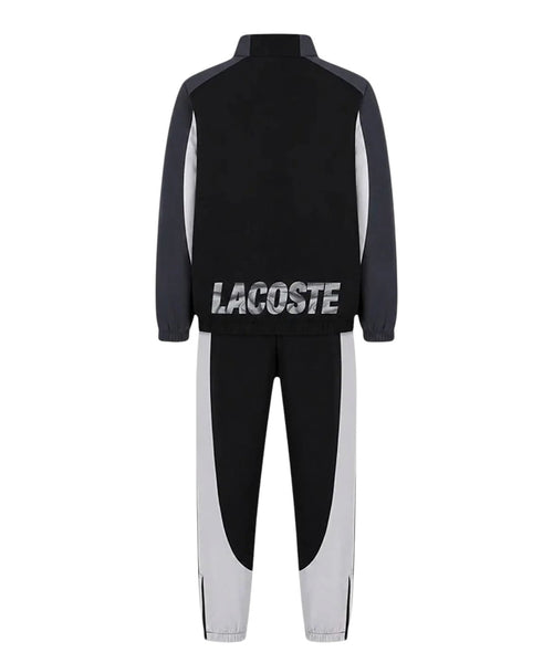 Ensemble enfant Lacoste avec veste entièrement zippée et empiècements contrastés