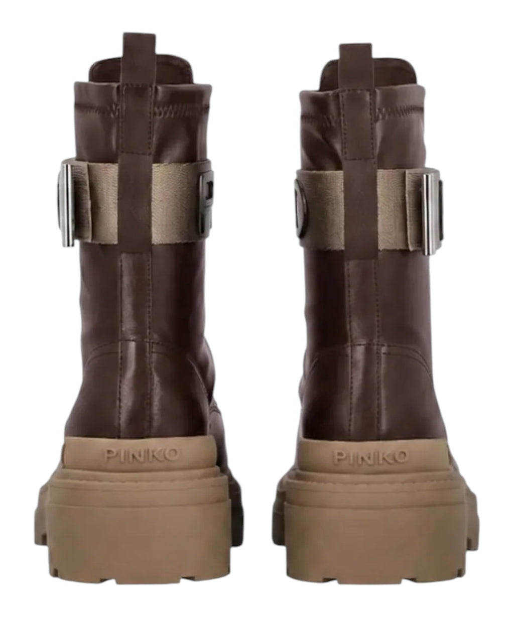 Stivaletto MIA 13 Pinko in Pelle di Vitello e Stretch