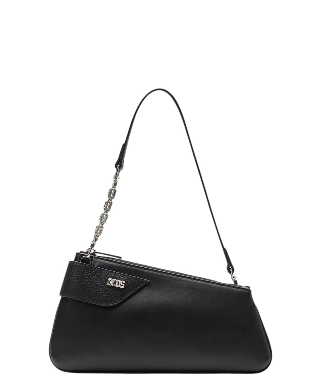 Sac GCDS Comma Notte Small en cuir Made in Italy