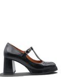 Chaussures femme Chie Mihara Kayla en cuir noir élégantes