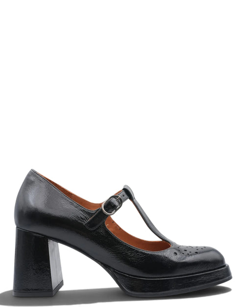 Chaussures femme Chie Mihara Kayla en cuir noir élégantes
