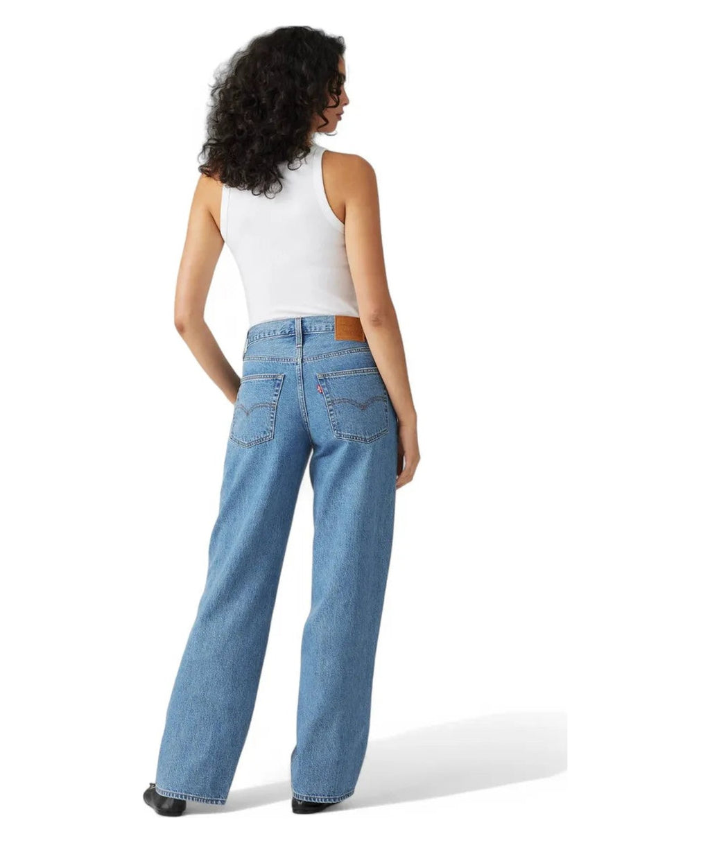 Jeans Dad Oversize a Vita Media - Own It Stone Blu-LEVI'S-Jeans-Vittorio Citro Boutique