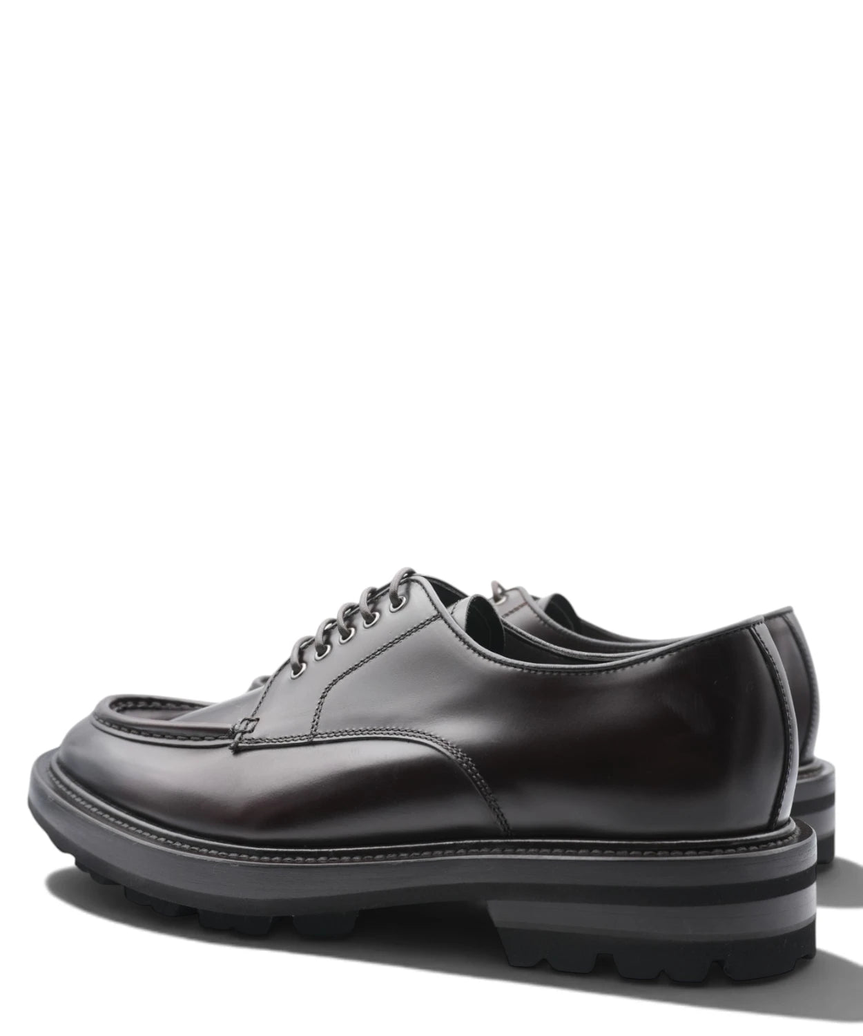 Stringata Uomo Barrett con Pelle Polished Ebano