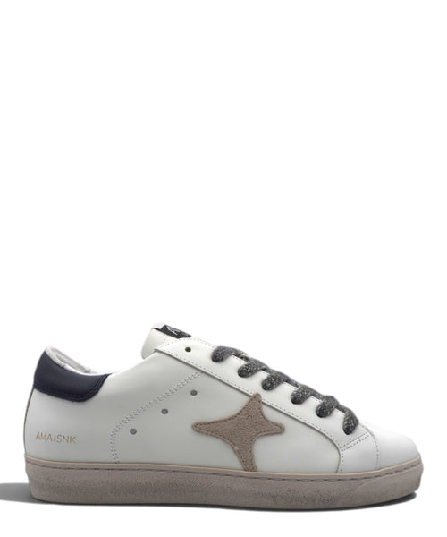 Baskets Homme AMA Brand 4715 SNK avec détails contrastés