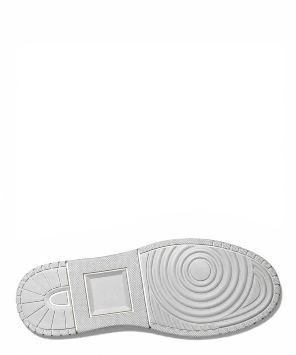Sneakers D.A.T.E. Torneo Pure Calf Blanc Jaune