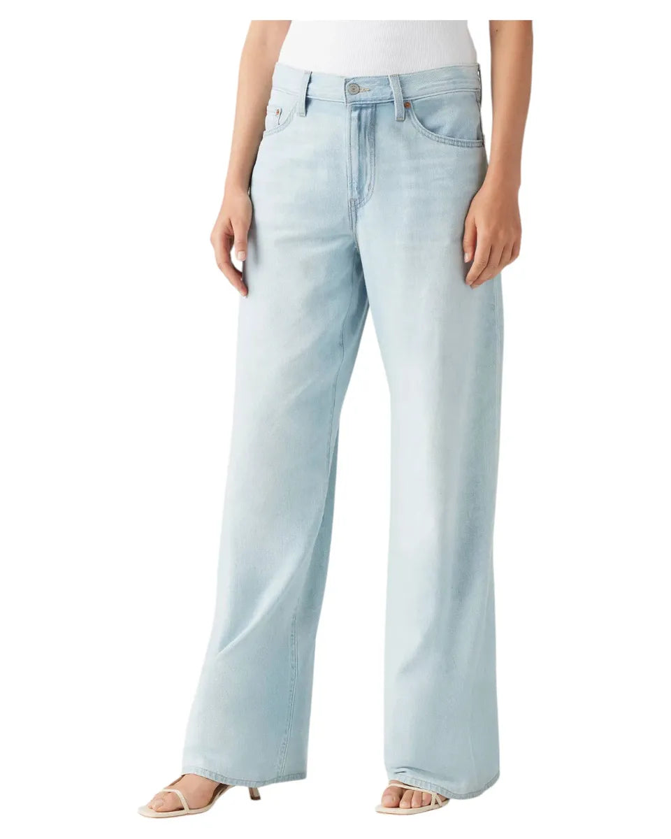 Jeans XL Straight in Misto Lino e Denim-LEVI'S-Jeans-Vittorio Citro Boutique