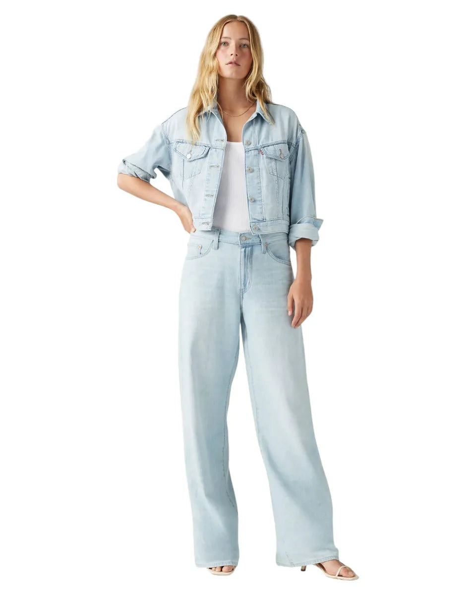 Jeans XL Straight in Misto Lino e Denim-LEVI'S-Jeans-Vittorio Citro Boutique