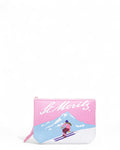 Pochette Aline con stampa logo e zip-Mc2 Saint Barth-Pochette-Vittorio Citro Boutique