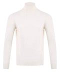 Maglione Dolcevita Bond in Misto Cashmere Bianco-Mc2 Saint Barth-Maglieria-Vittorio Citro Boutique