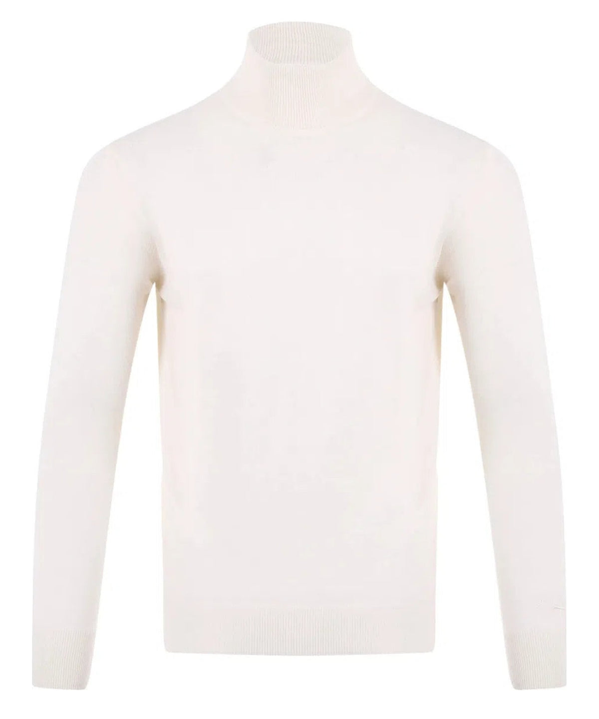 Maglione Dolcevita Bond in Misto Cashmere Bianco-Mc2 Saint Barth-Maglieria-Vittorio Citro Boutique