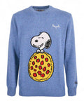 Maglione Heron in misto cashmere con ricamo Snoopy Napoli-Mc2 Saint Barth-Maglieria-Vittorio Citro Boutique