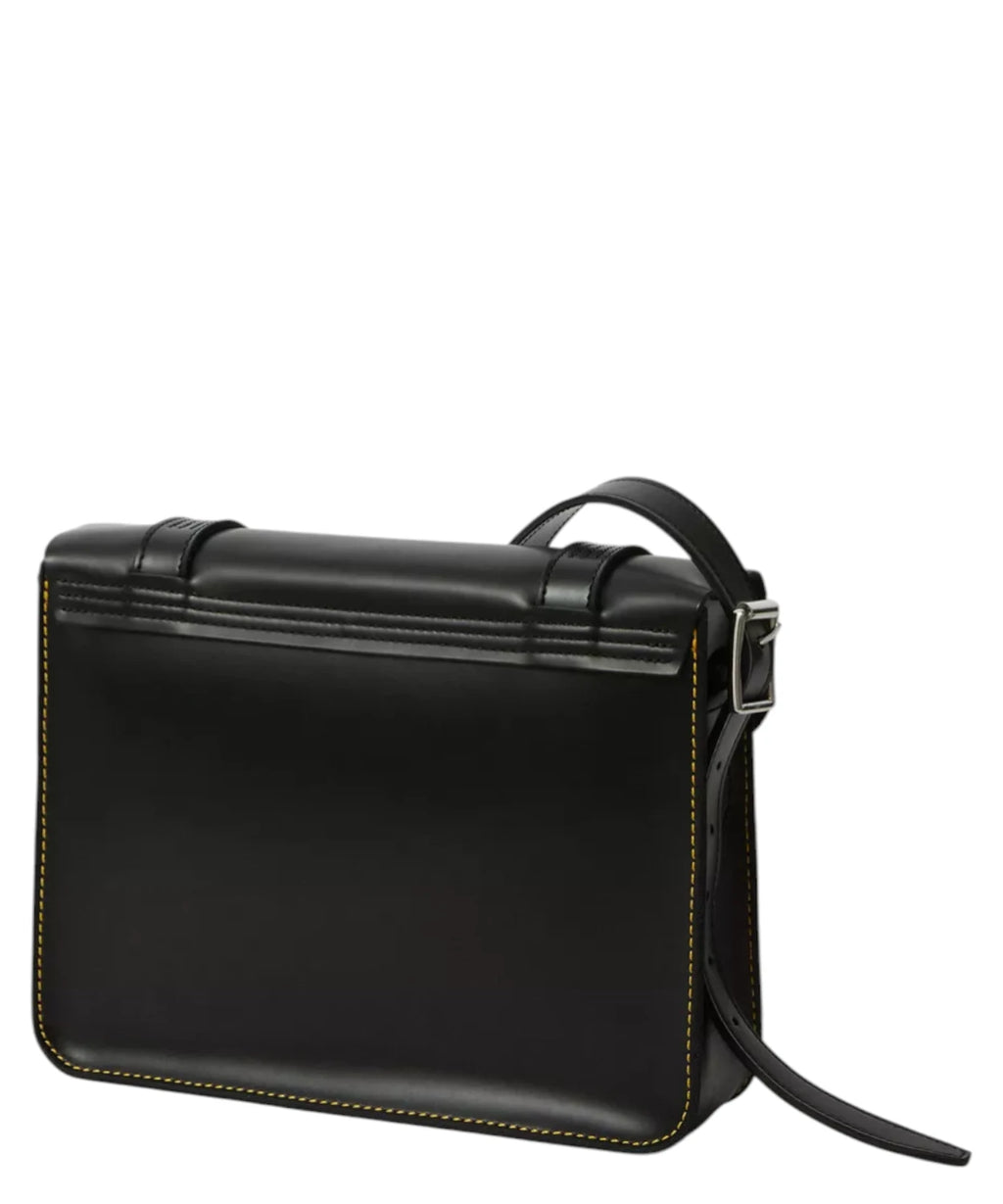 Sac bandoulière Dr. Martens Kiev 28 cm en cuir lisse