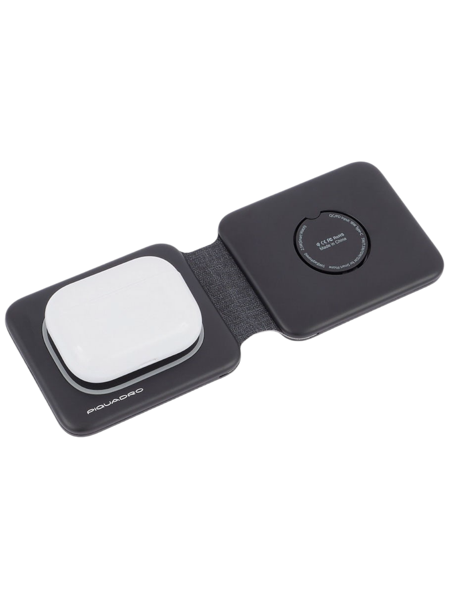 Caricatore pieghevole wireless 3-in-1 BagMotic-Piquadro-Accessori-Vittorio Citro Boutique