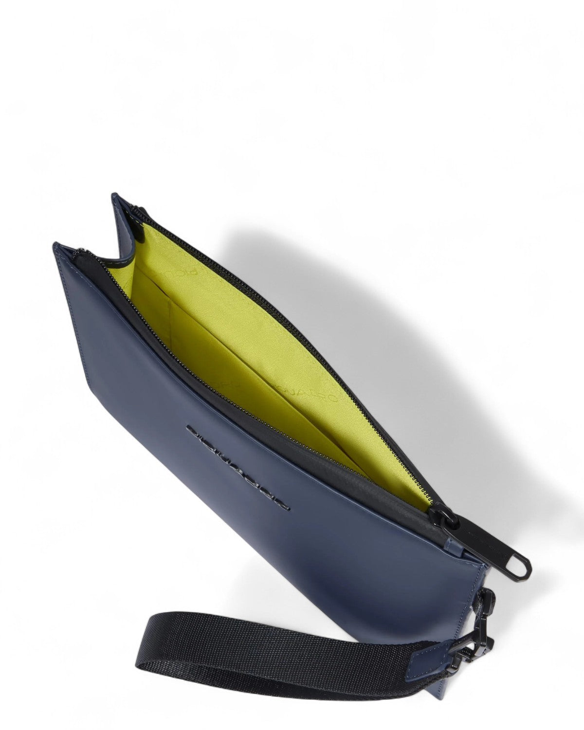 Corner 2.0 Pochette con polsiera in tessuto gommato-Piquadro-Pochette-Vittorio Citro Boutique