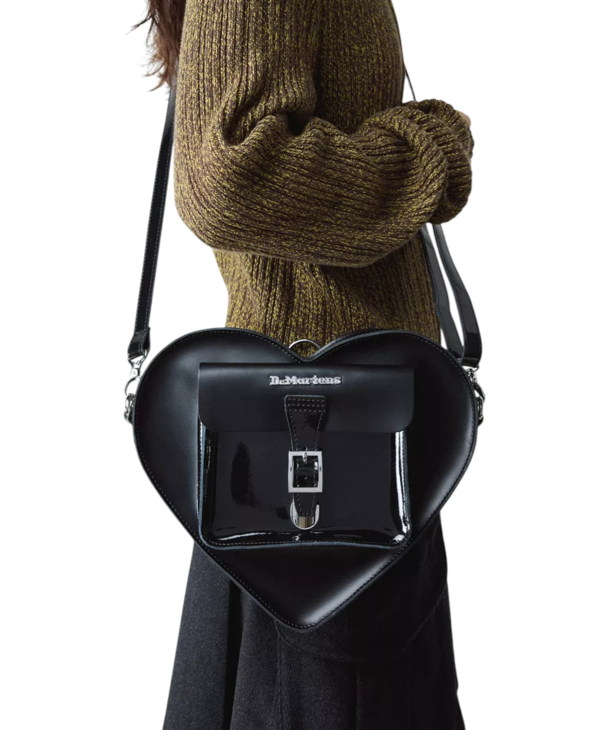 Borsa a Cuore Dr. Martens in Pelle Kiev