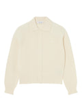 Cardigan Lacoste Femme Polos en laine cardée 3D