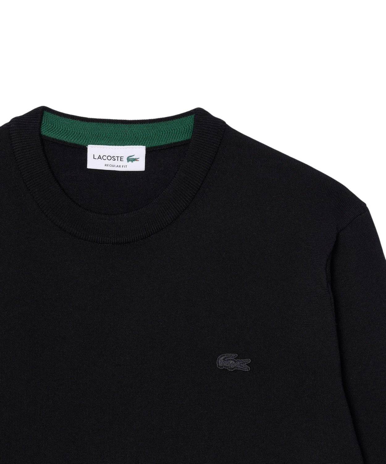 Maglione Lacoste Girocollo in Lana Merino per Uomo