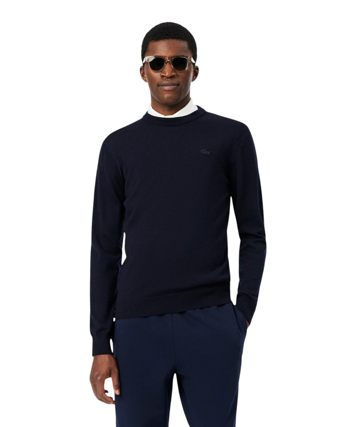 Maglione Lacoste Girocollo in Lana Merino