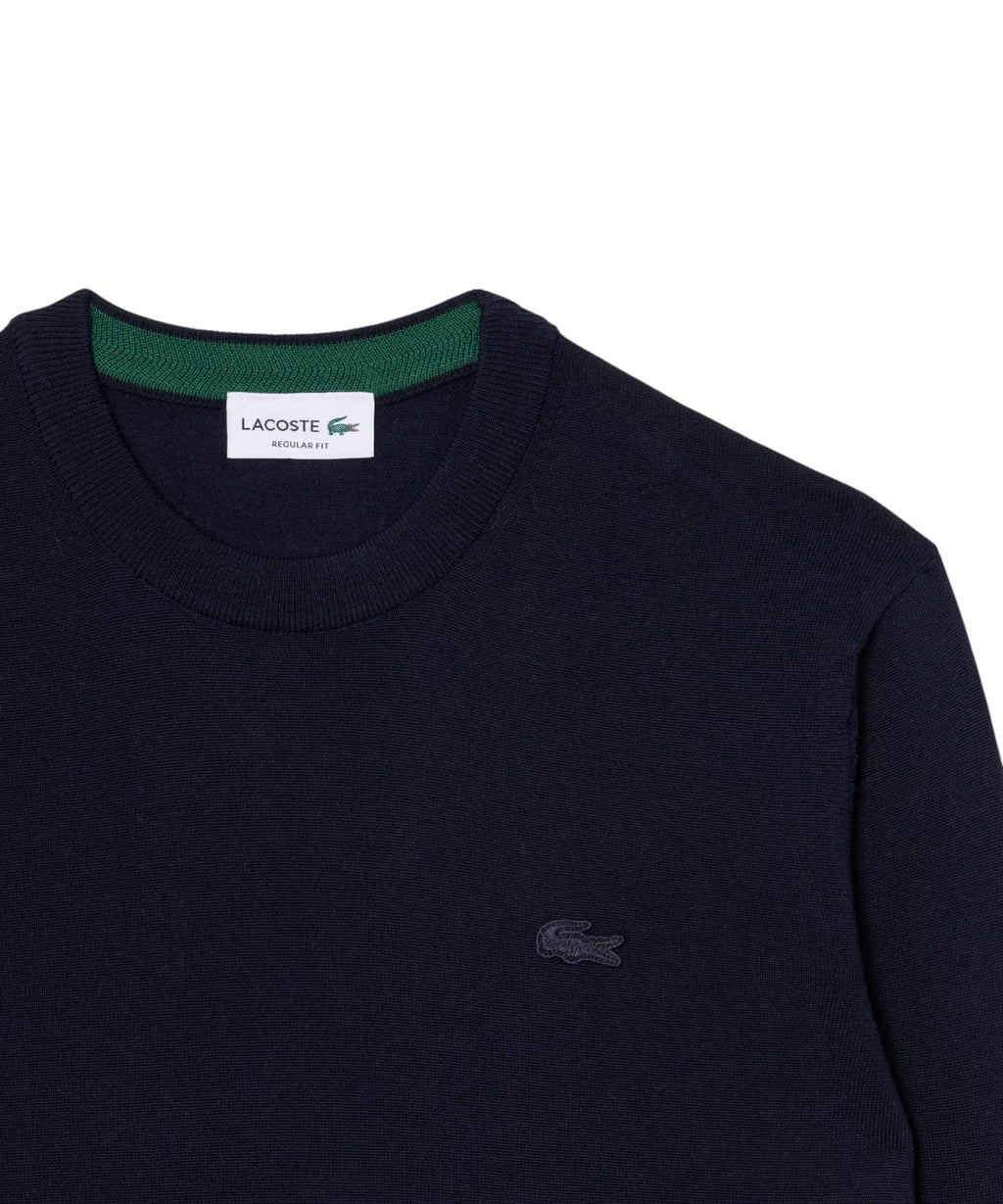 Maglione Lacoste Girocollo in Lana Merino