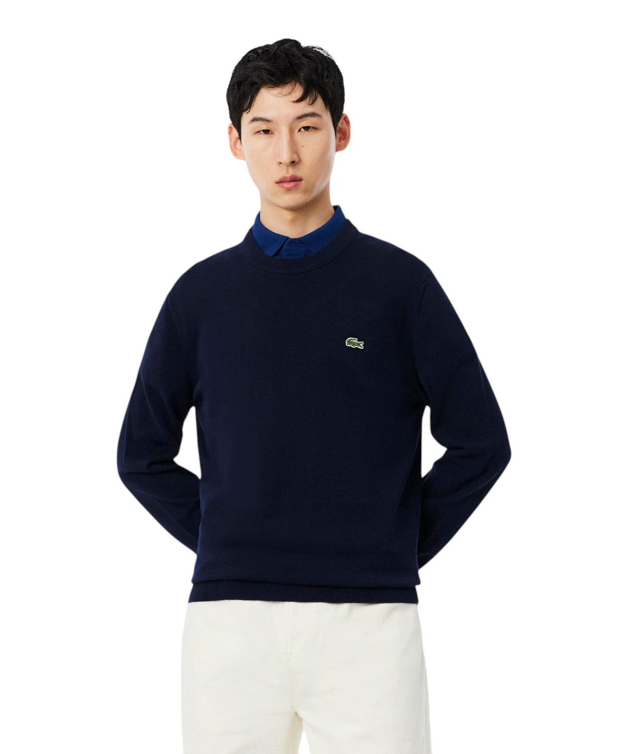 Pullover Lacoste Uomo in Cotone Organico