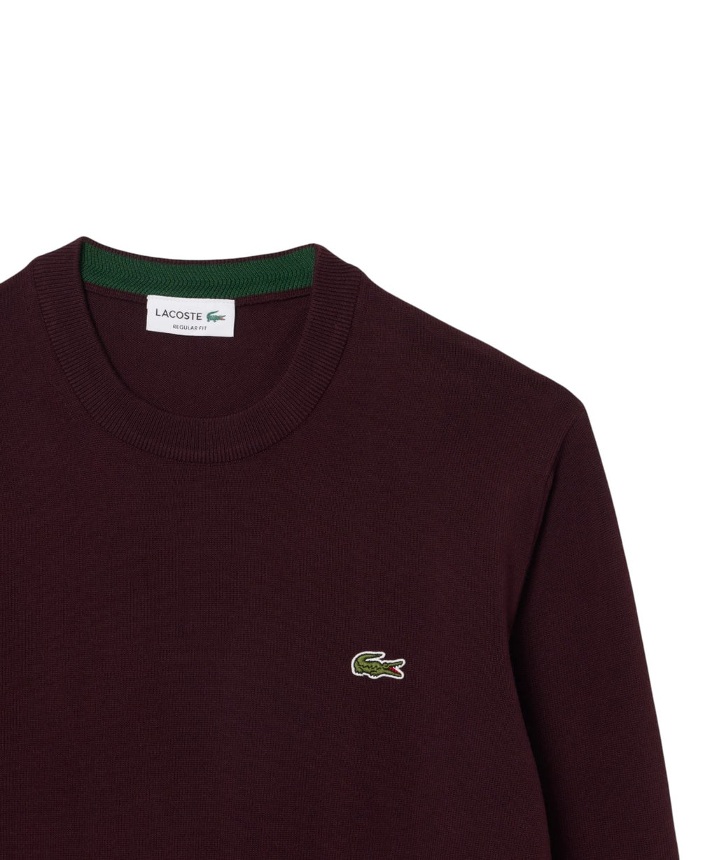 Pullover Lacoste Uomo in Cotone Organico