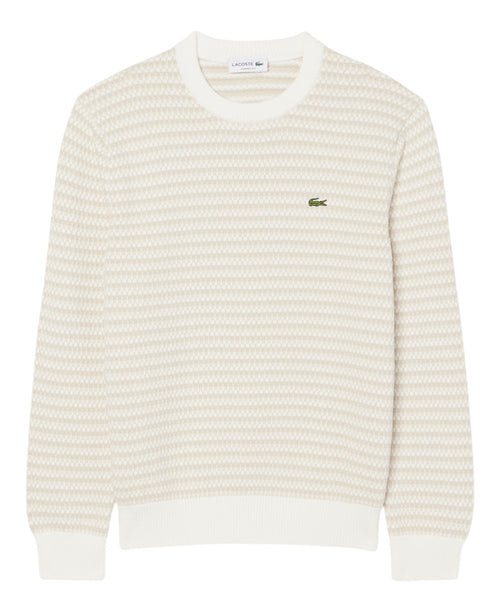 Maglione Lacoste Jacquard in Cotone