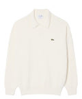 Pull homme en coton biologique Lacoste coupe décontractée