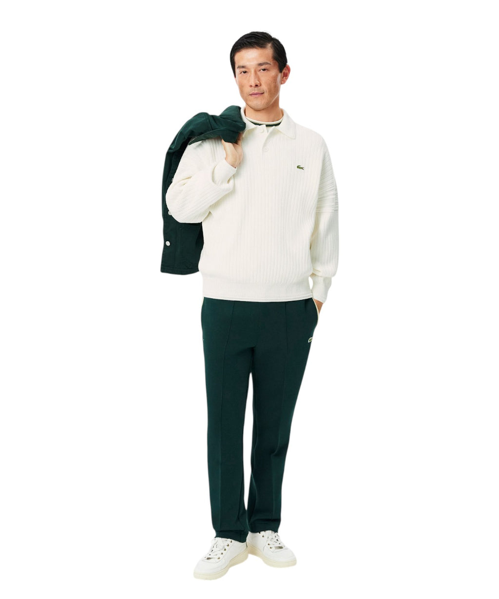 Pull homme en coton biologique Lacoste coupe décontractée