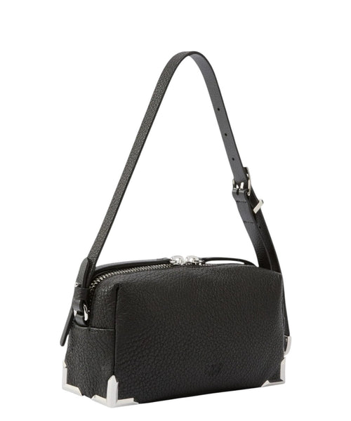 Borsa Pinko Bauletto Trittico Mini Pelle con Logo