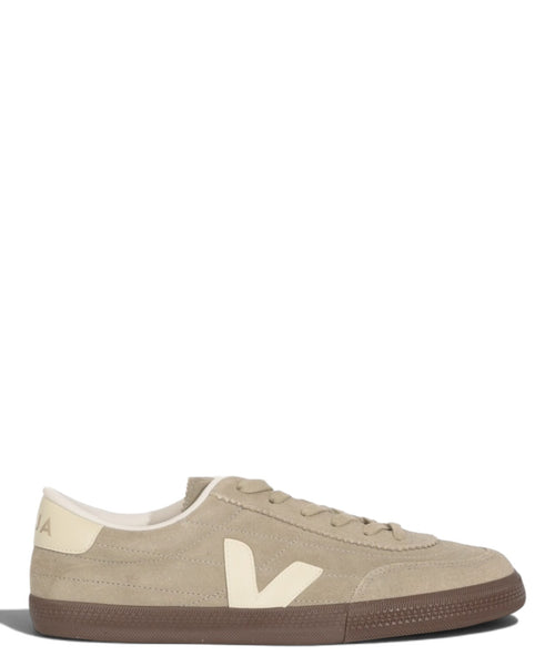 Baskets VEJA Panenka en daim taupe en daim