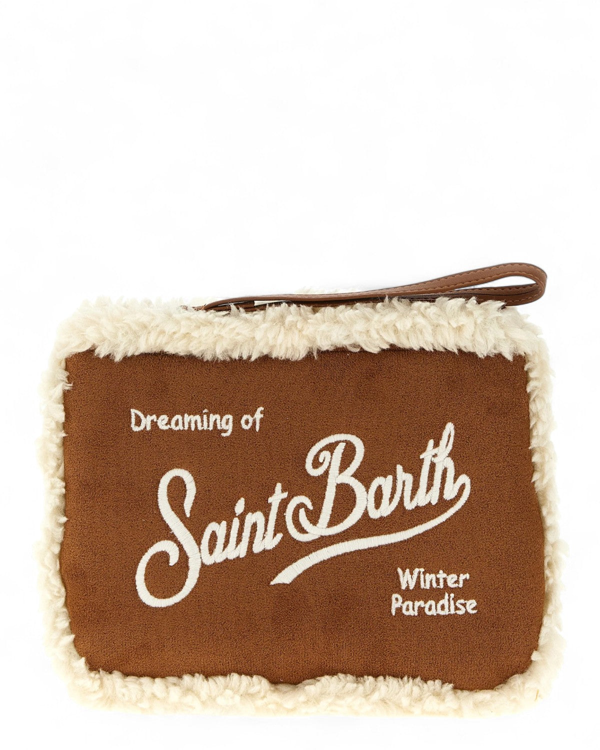 Pochette Aline Shearling-Mc2 Saint Barth-Pochette-Vittorio Citro Boutique