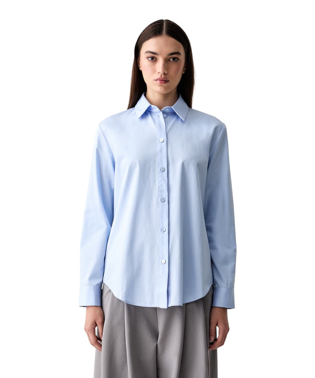 Camicia Donna MM Max Mara in Cotone Versatile