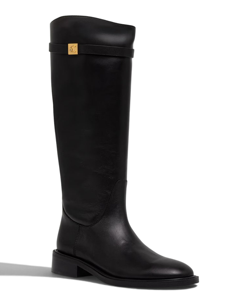 Bottes pour femme Coccinelle en cuir avec fermeture éclair
