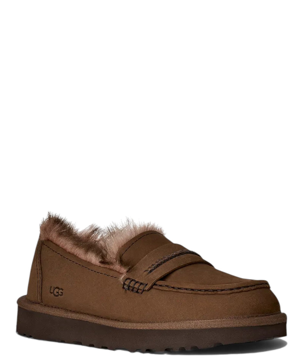 Mocassins femme UGG W Ellis Nubuck Loafer en nubuck