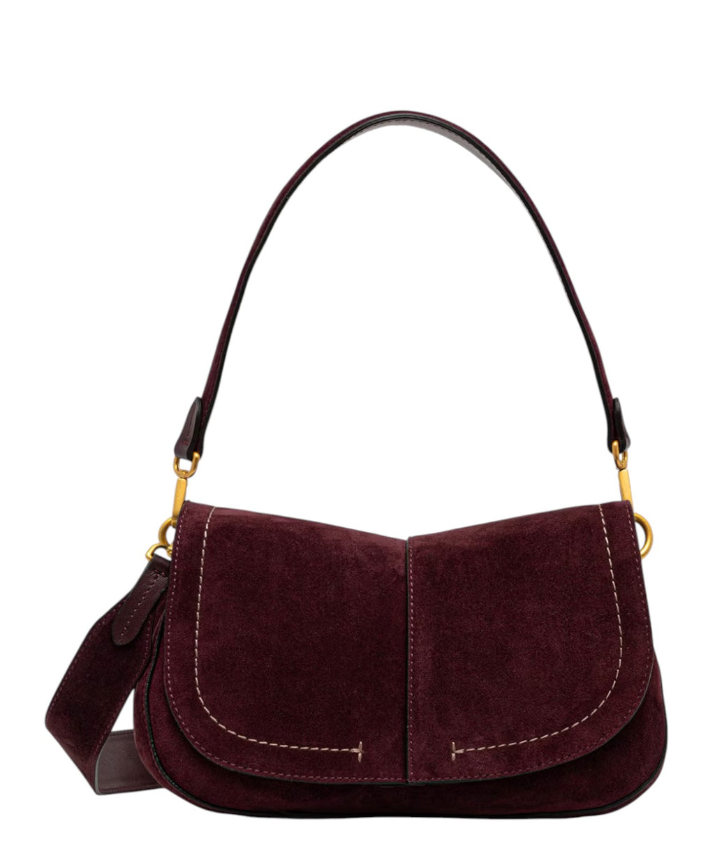 Borsa a tracolla Gianni Chiarini Helena Round in Camoscio