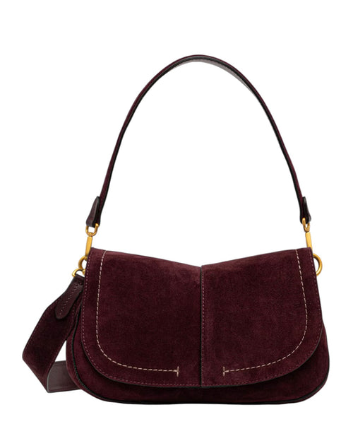 Borsa a tracolla Gianni Chiarini Helena Round in Camoscio