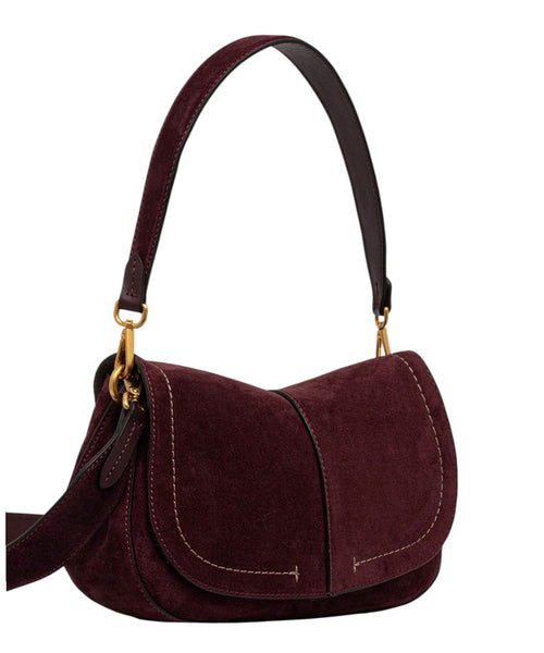 Borsa a tracolla Gianni Chiarini Helena Round in Camoscio