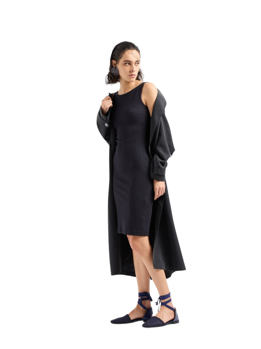 Abito a tubino in jersey jacquard-Emporio Armani-Abiti-Vittorio Citro Boutique