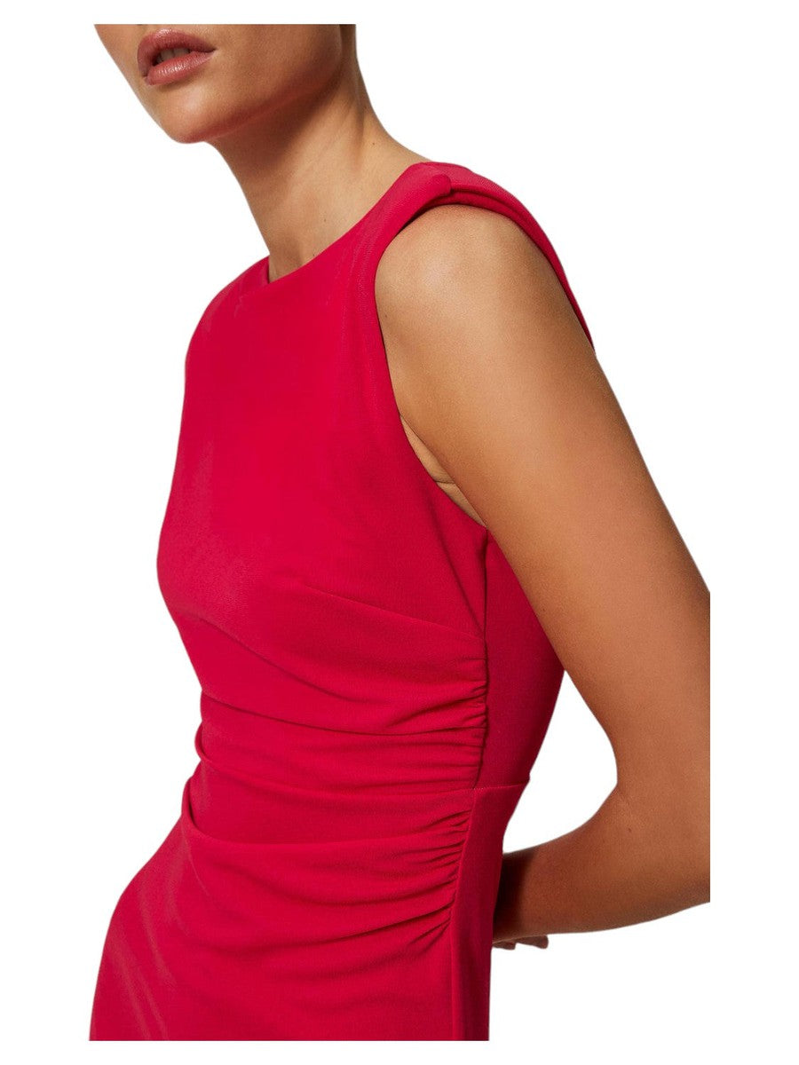 Abito lungo con arricciatura-Twinset-Abiti-Vittorio Citro Boutique