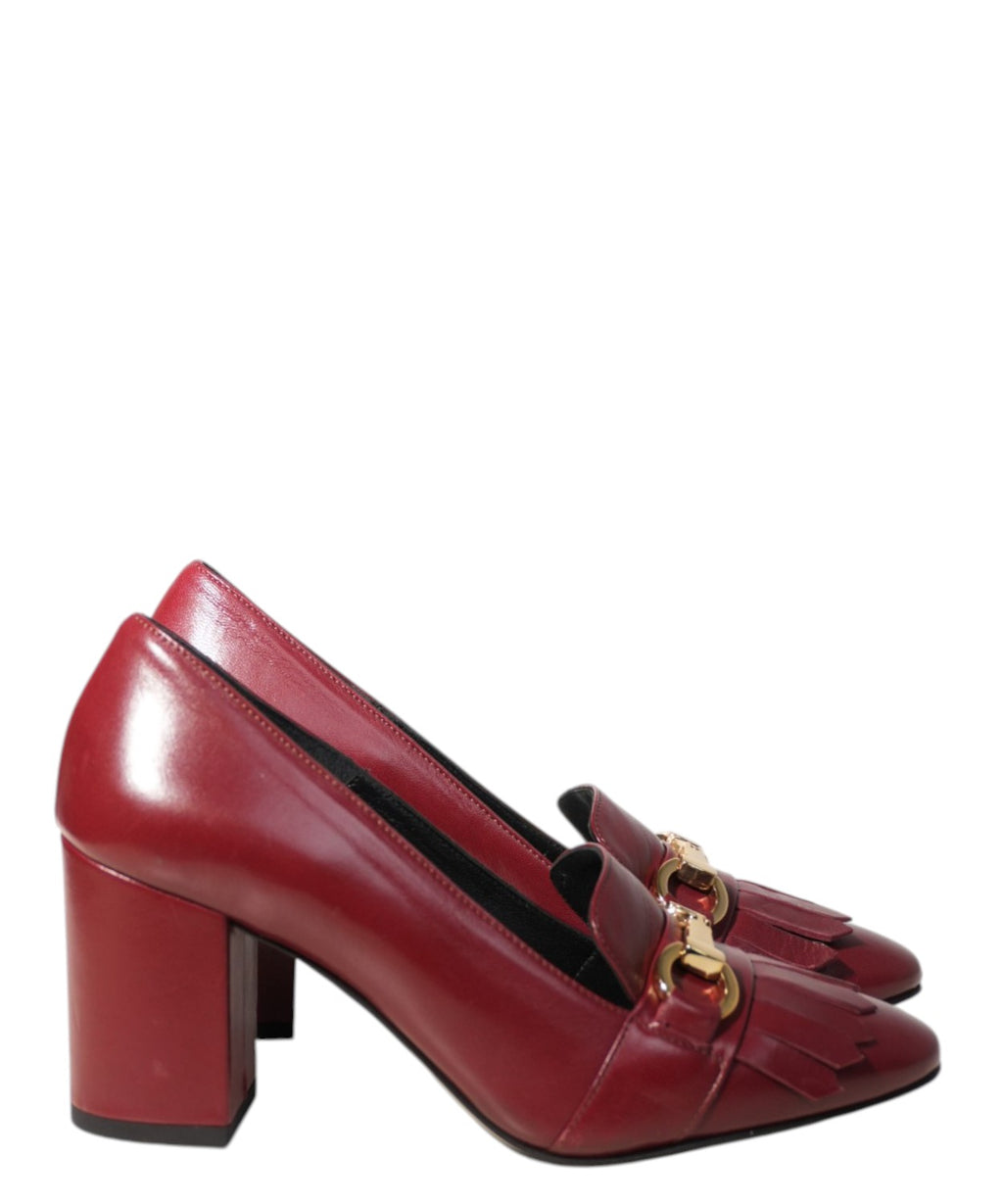 Escarpin Femme en Nappa Rubino - Franco Russo