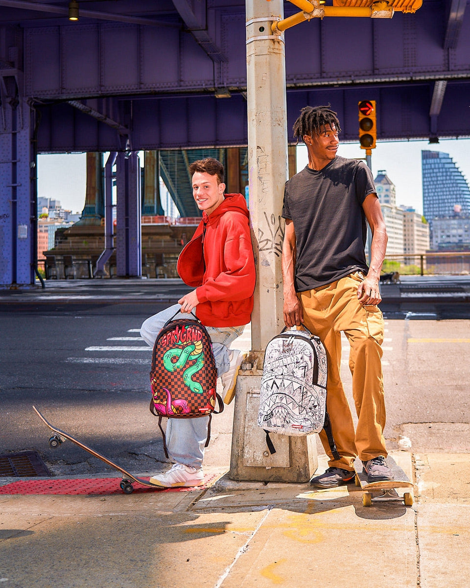 STREET ART SNAKE SIP BACKPAC-Sprayground-Zaini-Vittorio Citro Boutique