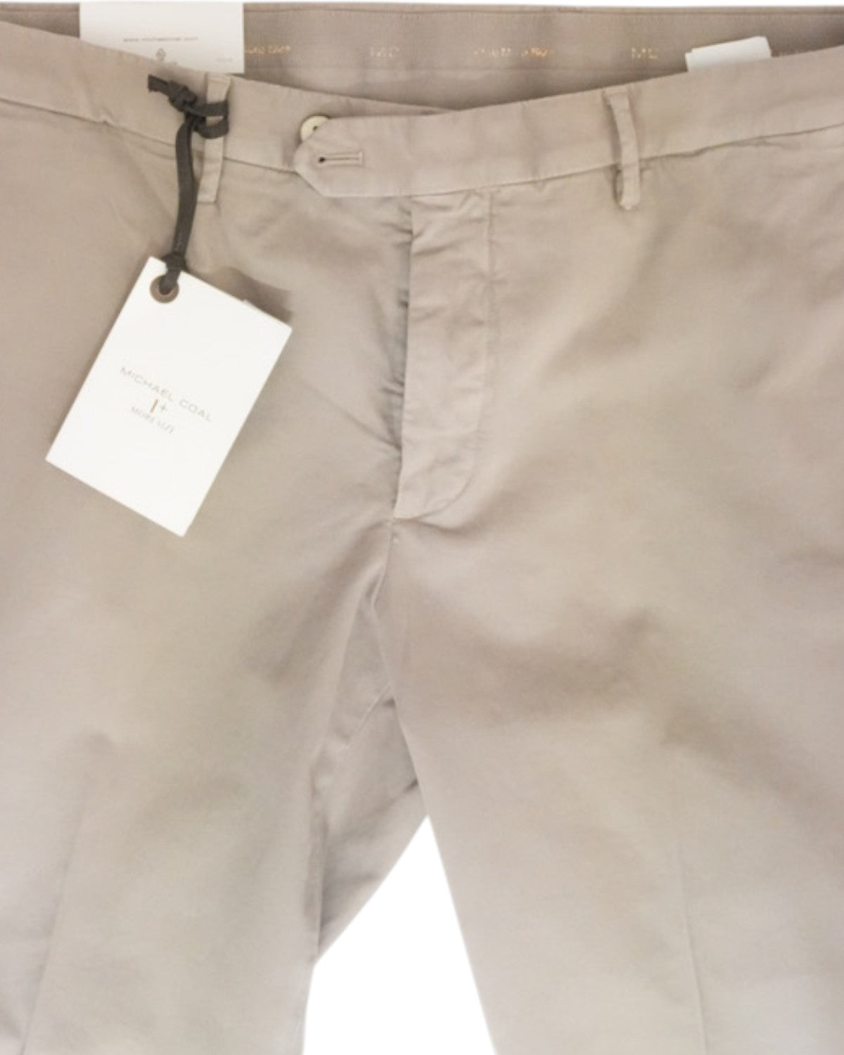 Pantalone Capri in Cotone Stretch - Colore Argilla-Michael Coal-Pantaloni-Vittorio Citro Boutique