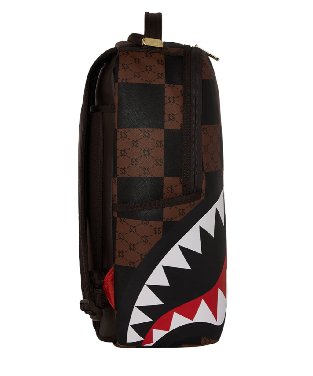 Sac à dos Sprayground Enlarged Check Paris avec porte-ordinateur portable
