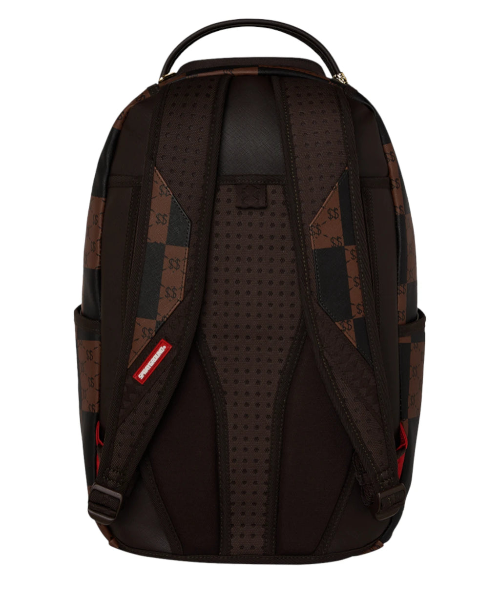 Sac à dos Sprayground Enlarged Check Paris avec porte-ordinateur portable