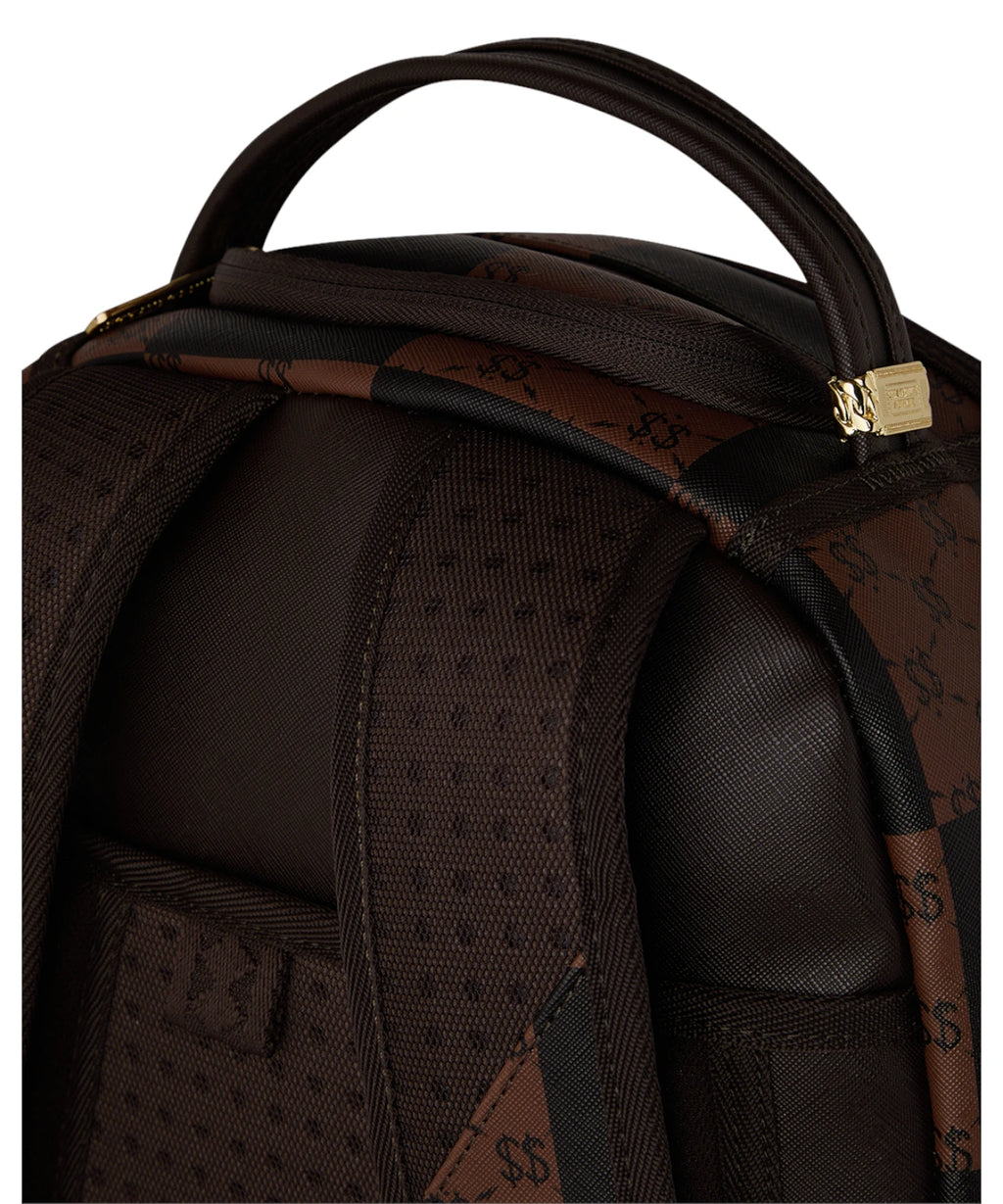 Sac à dos Sprayground Enlarged Check Paris avec porte-ordinateur portable