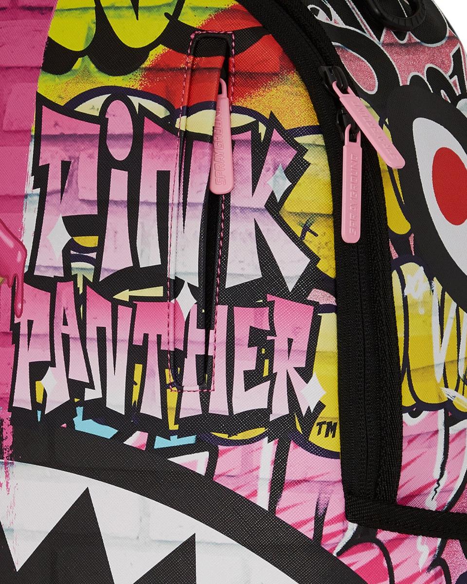 Pink Panther Painting Over Graffiti DLXR-Sprayground-Zaini-Vittorio Citro Boutique